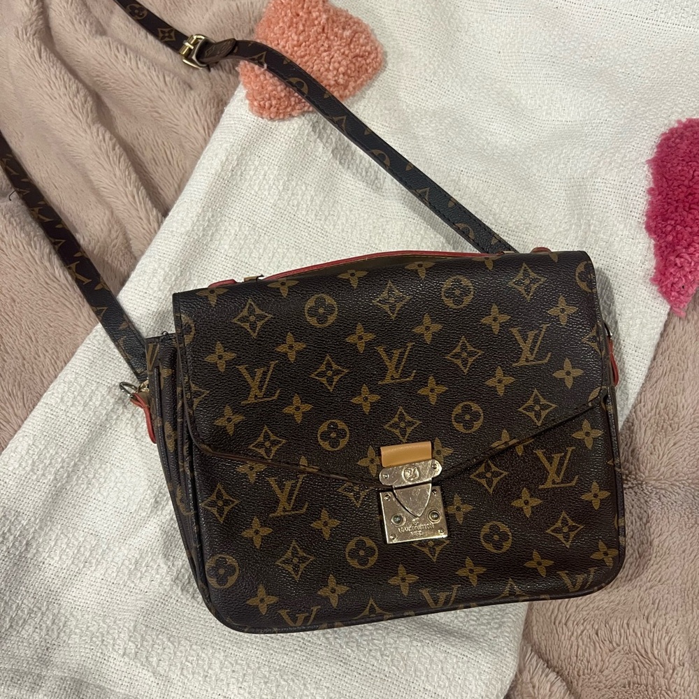 LV Brown Monogram Crossbody Bag
